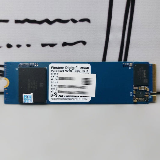 هارد درايف ويسترن ديجيتال 256 جيجابايت M.2 SSD SN530 NVMe PCIe (استعمال خارج)