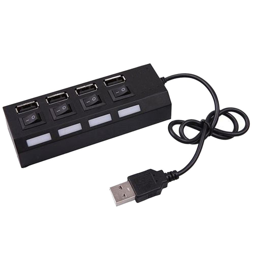 Zero ZR-104 USB 2.0 HUB 4 Ports + 4 Switches