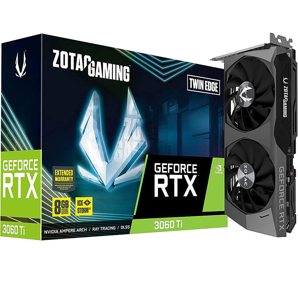 Zotac Gaming GeForce RTX 3060 Ti Twin Edge LHR 8GB GDDR6 Graphics Card